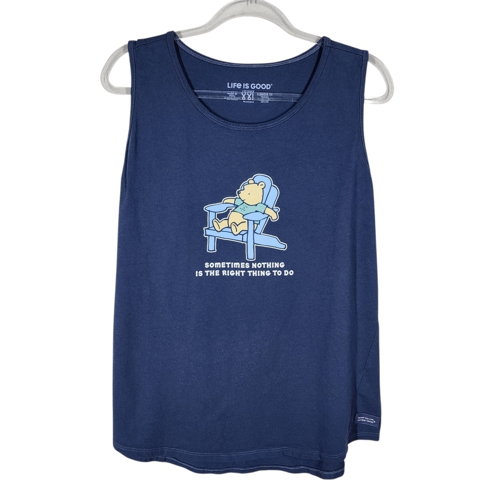 LIFE IS GOOD TANK TOP WITH GRAPHIC - Picture 3 of 8